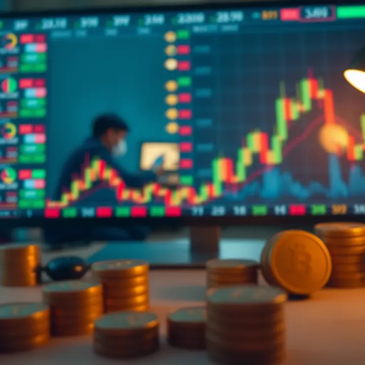 Illustration of risk management strategies in binary options trading
