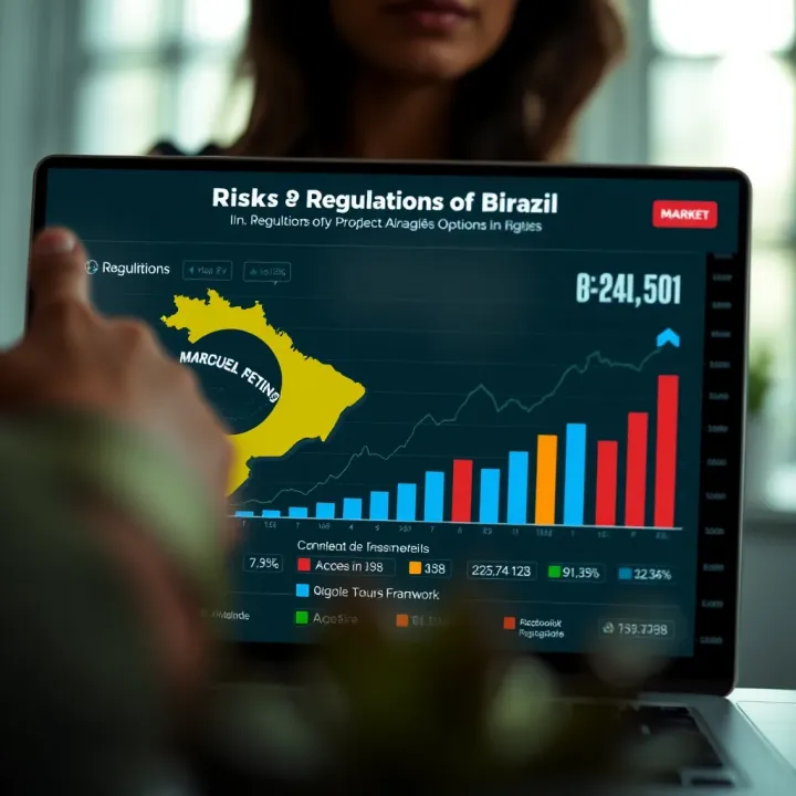 Risks and Regulations of Binary Options in Brazil Chart illustrating risks and regulatory framework of binary options in Brazil