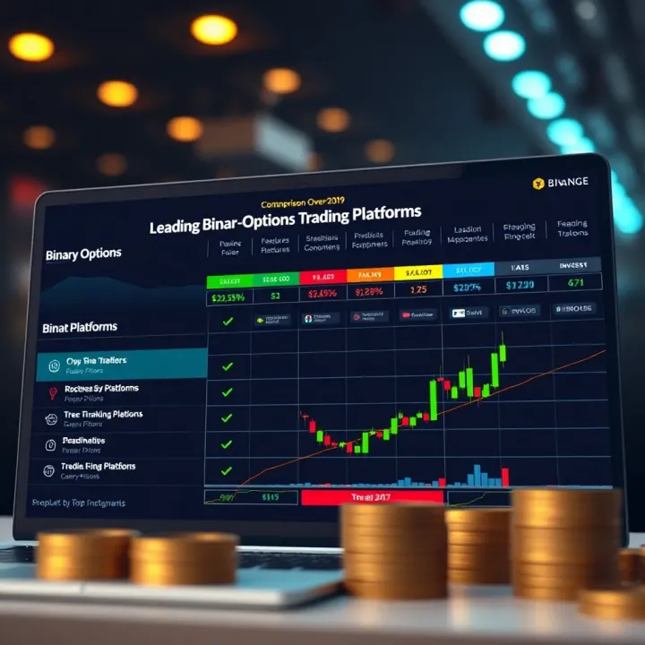 Comparison chart of popular trading platforms highlighting features and usability for binary options investors