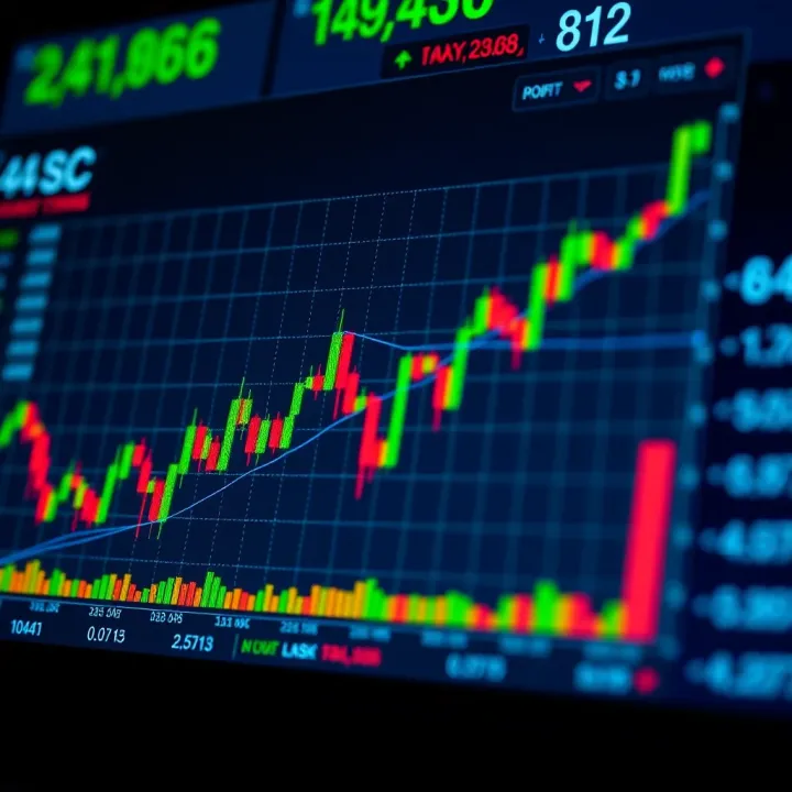Understanding Binary Options Trading and Profit Potential Graph showing binary options trading with profit and loss indicators