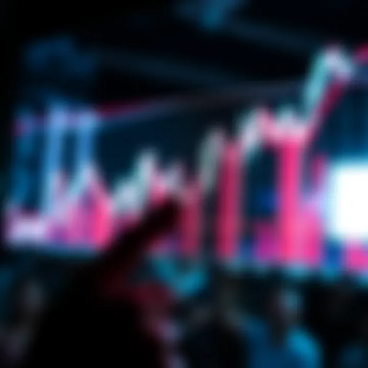 Graph showing fluctuating binary options market trends in Brazil