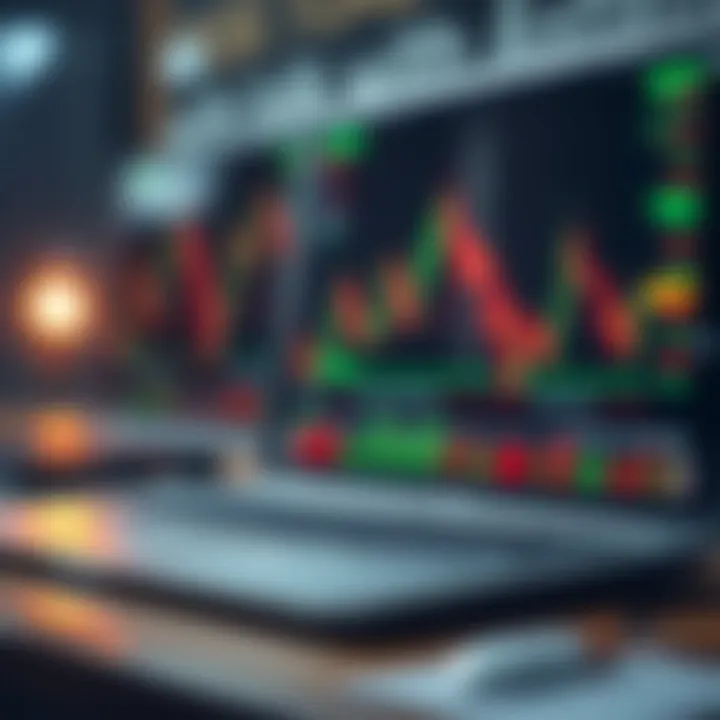 Illustration of risk management and investment strategies for binary options trading