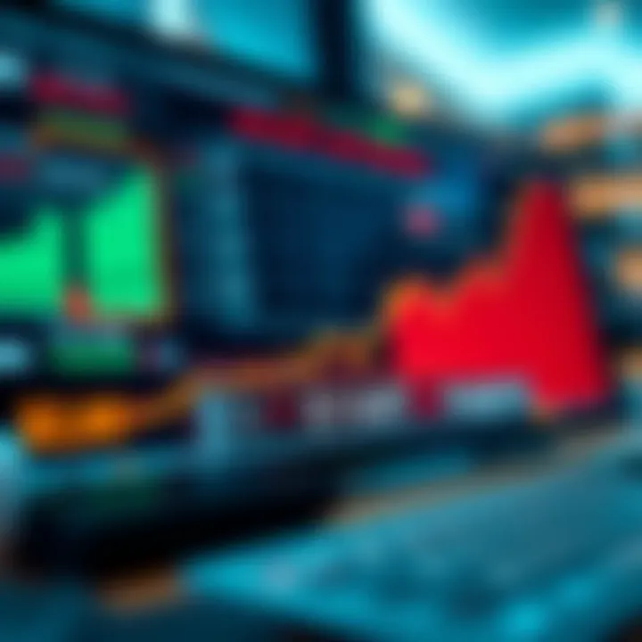 Diagram explaining binary options trading concepts and market movements