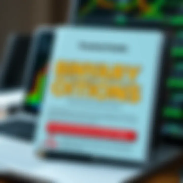 Digital document displaying practical tips and caution advice for binary options trading