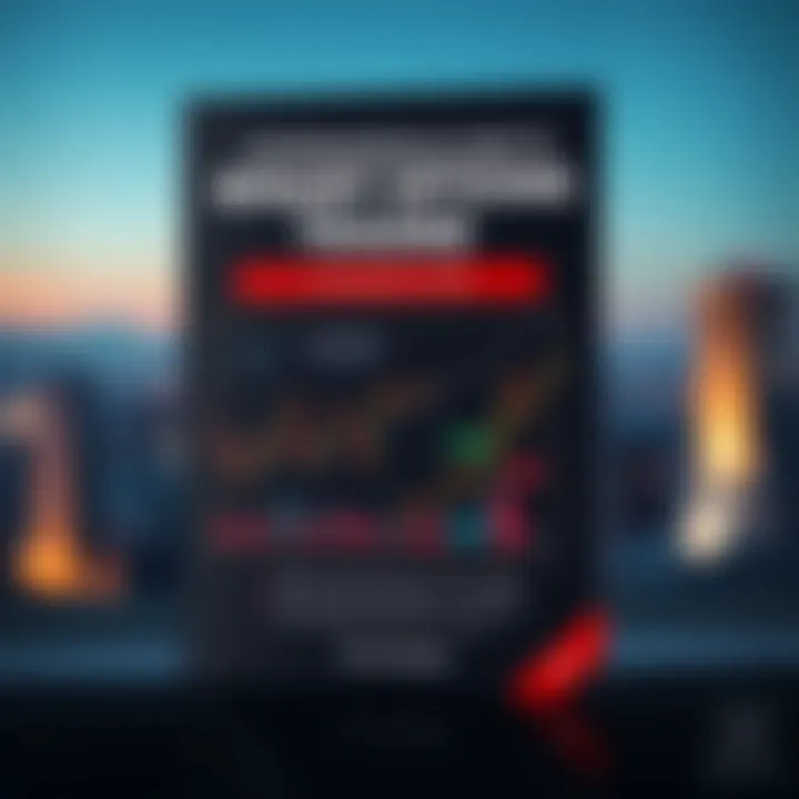 PDF guide cover illustrating strategies for binary options trading with graphical market analysis