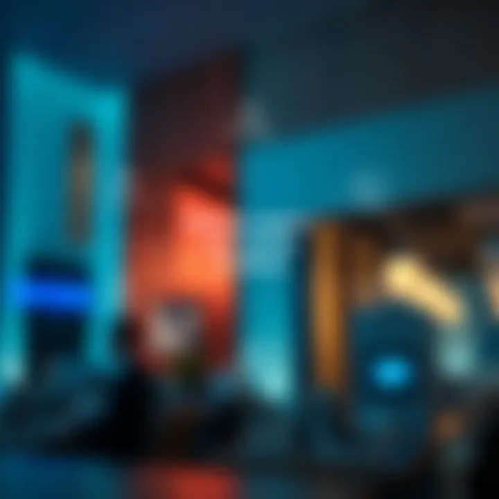 Diagram illustrating business environment factors impacting market positioning