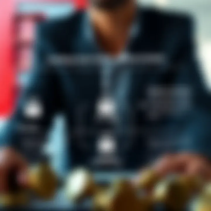 Diagram highlighting key factors for choosing trustworthy binary options brokers with icons for security and transparency