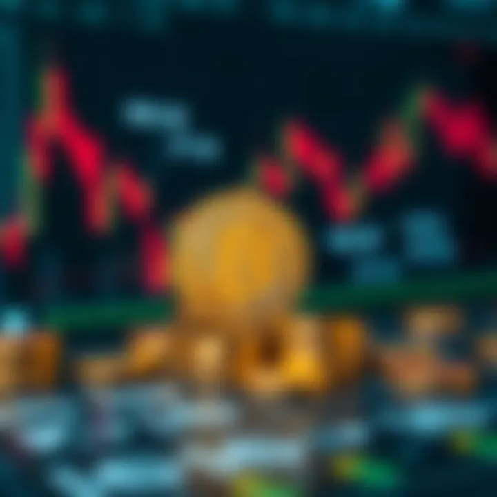 Illustration of risk management concepts with stop-loss orders and portfolio diversification in crypto trading