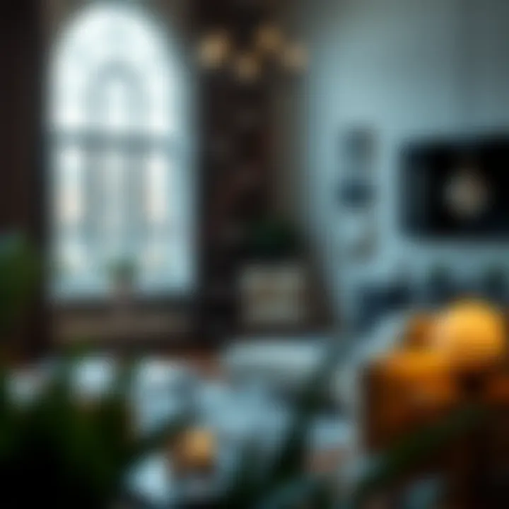 Graph illustrating consumer behavior and economic factors influencing interior design sector