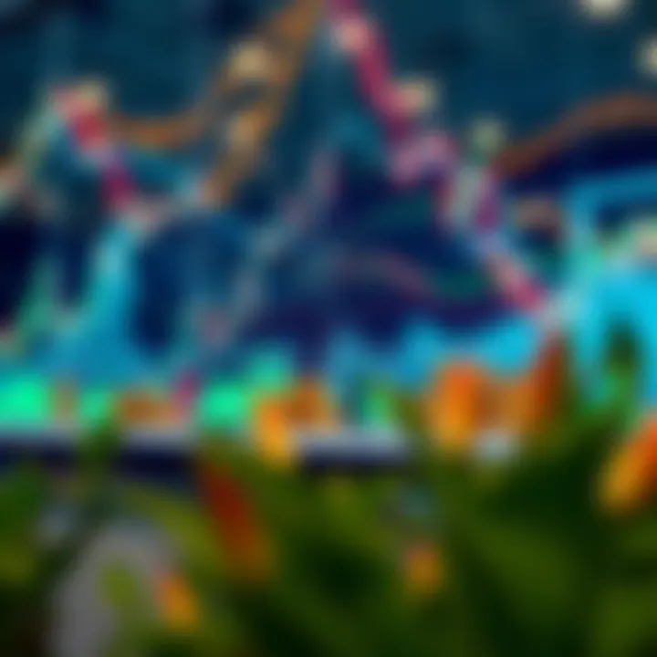 Visual representation of diversified investment portfolio connected to trustworthy trading platforms