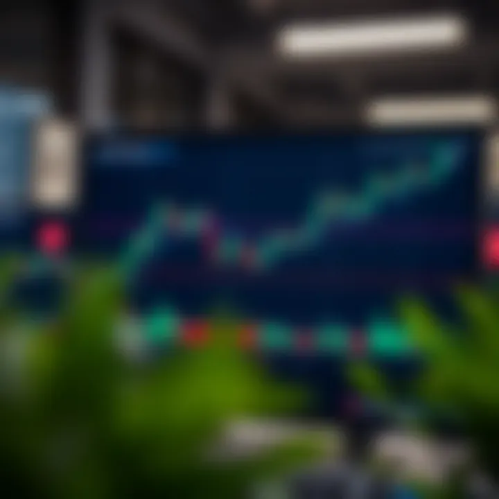 Illustration of common price action trading strategies including support and resistance zones and breakout points