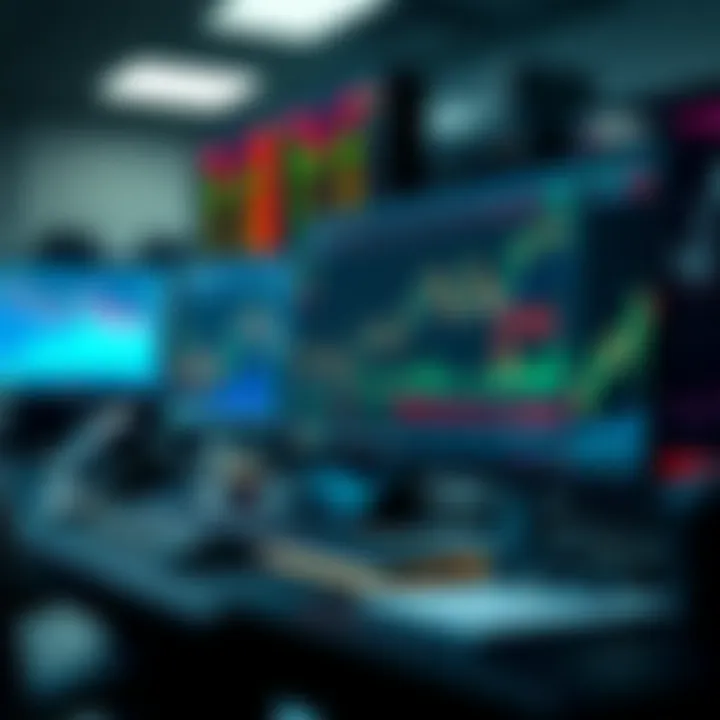 Collection of trading tools including charts and risk analysis software