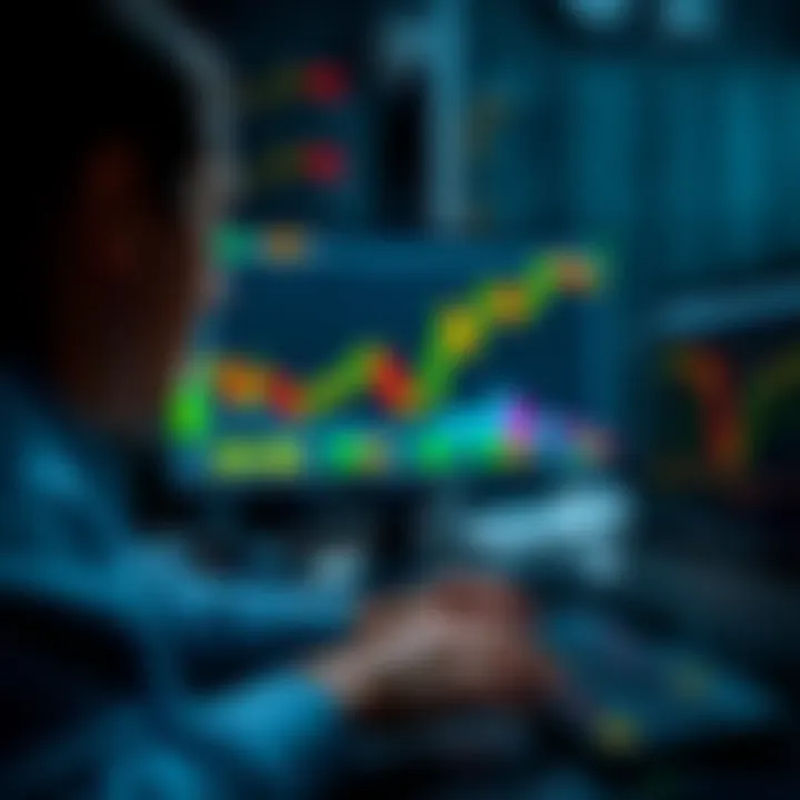 Conceptual illustration of risk management and emotional control in trading