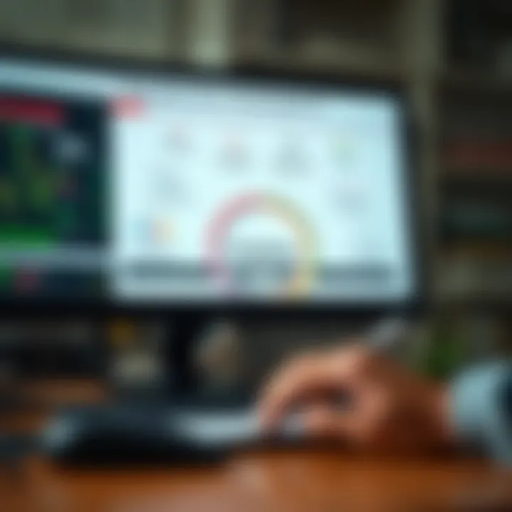 Diagram illustrating key tools and risk management techniques for scalping