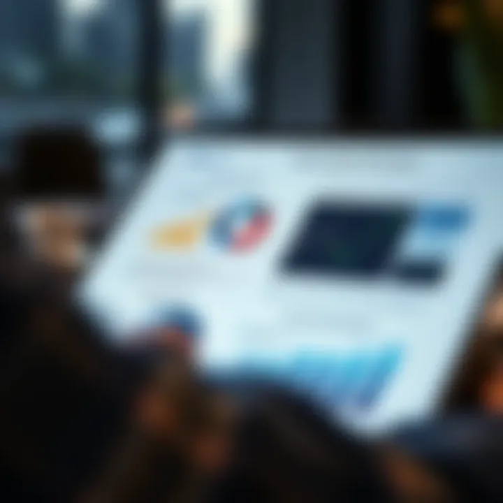 Screenshot of a PDF document showcasing a detailed market research report with charts and key insights