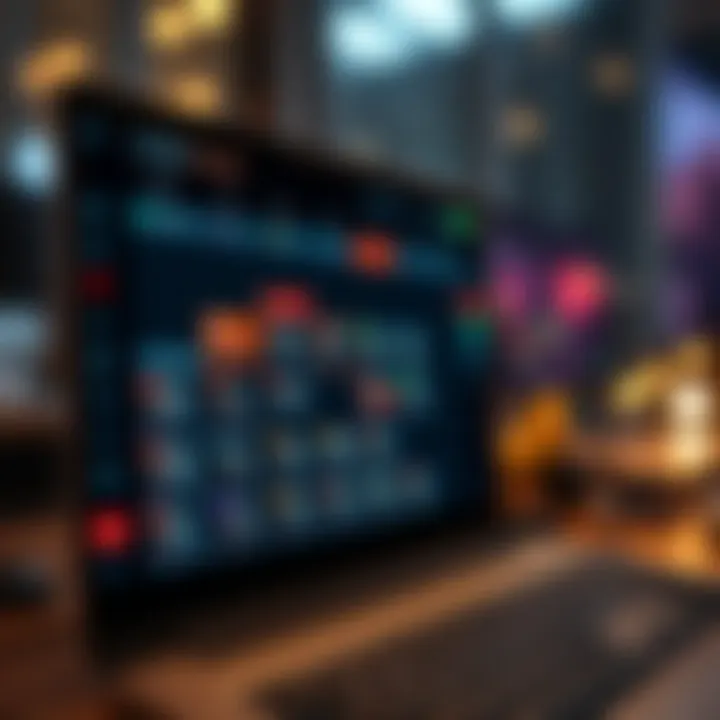 A digital economic calendar displaying key financial events and indicators for the day