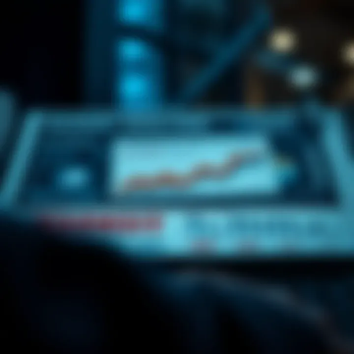 Detailed market analysis chart showing competitive environment and consumer profile