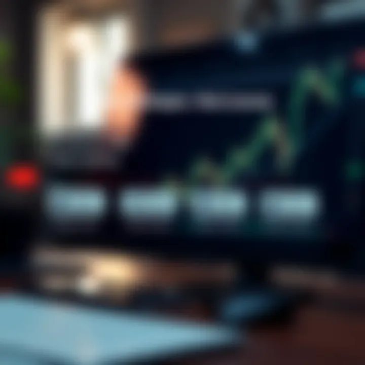 Diagram showing strategic approaches and risk management in short-term options trading