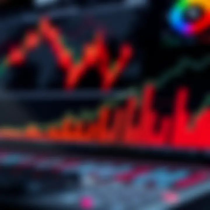 Graph depicting data collection and interpretation for strategic business decisions