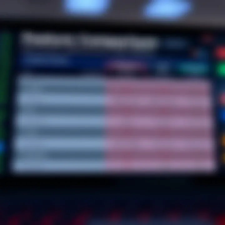 Comparison chart highlighting features and benefits of Ratinho demo account versus other trading platforms