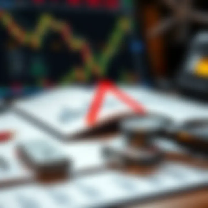 Visual representation of risk management tools used in binary options trading