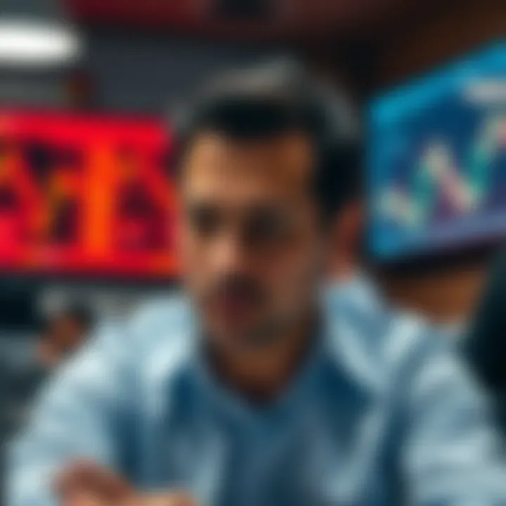 Illustration of risk management strategies in binary options trading