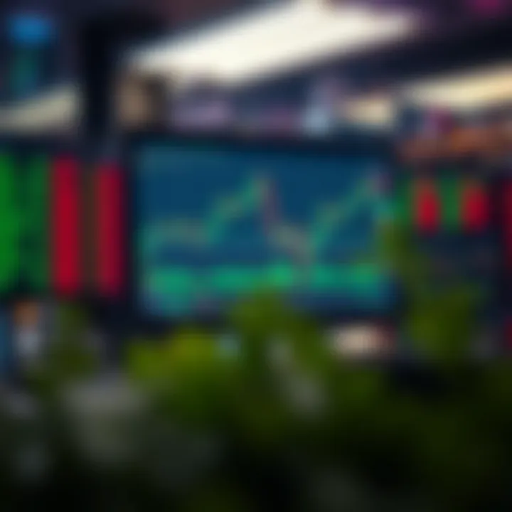 Automated binary options trading software interface displaying market data and trading signals