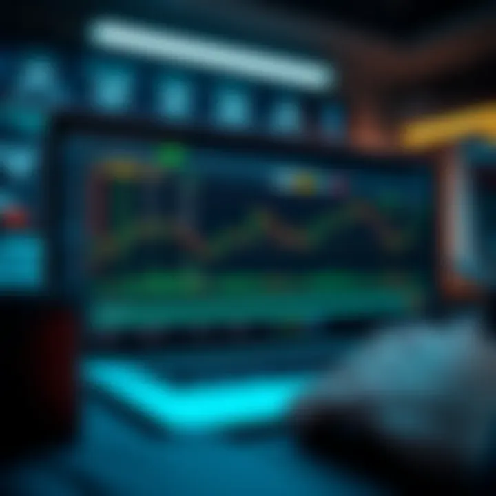 Illustration of a secure trading platform interface highlighting risk management tools