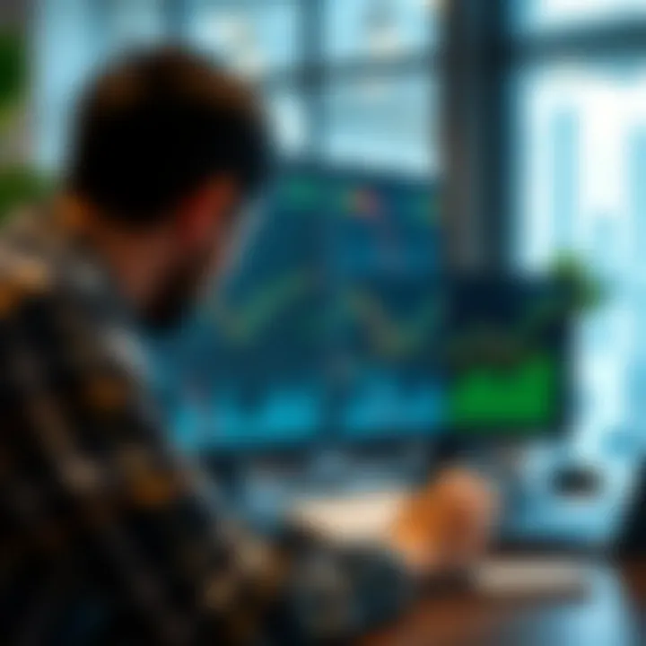 Comparison of multiple trading software features and tools highlighting user interface and functionality