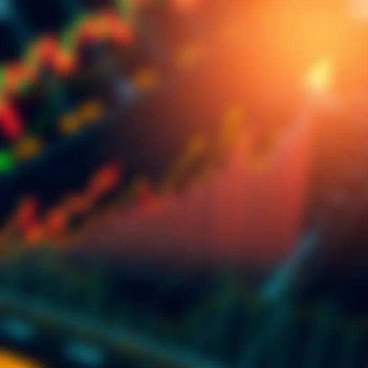 Graph showing growth and interaction of investors with trading strategies