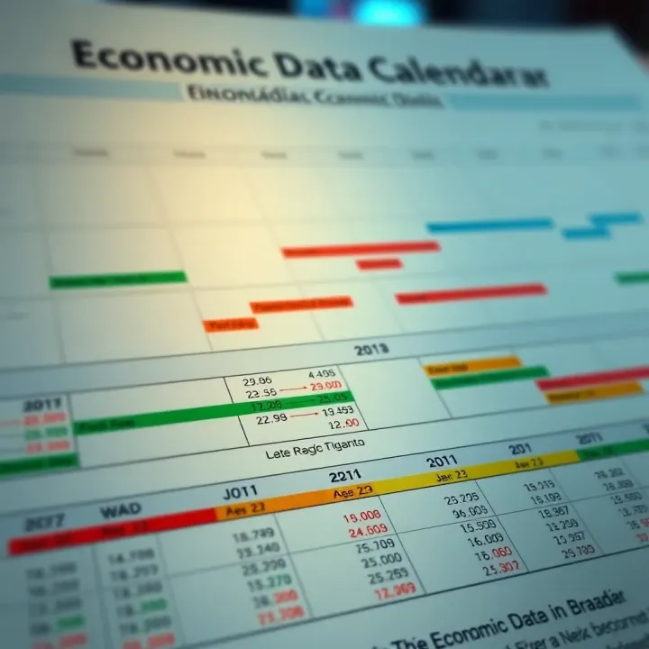 Calendar highlighting important dates for economic data releases and how to interpret them