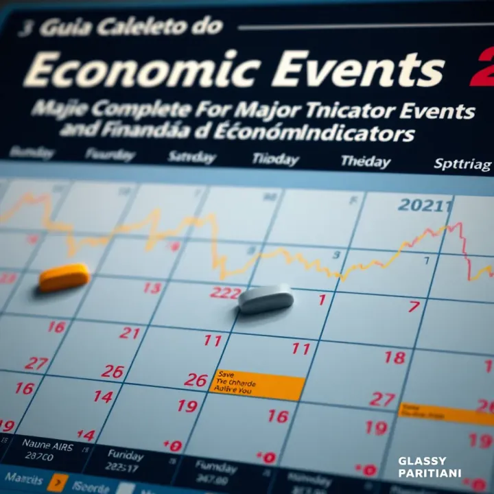 Calendar highlighting key economic events and financial market indicators
