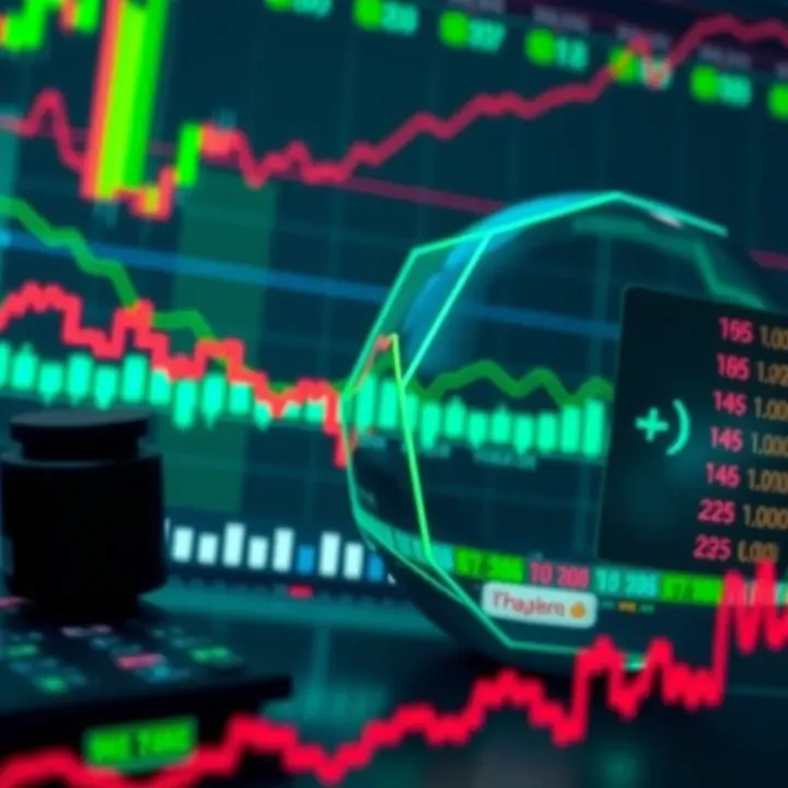 Diagram illustrating key factors influencing the global forex market