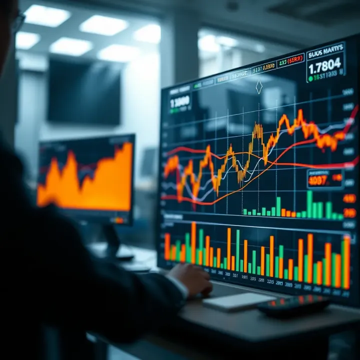 Interpreting Market Data for Strategic Business Decisions Visualization of interpreting collected market data for strategic decision making