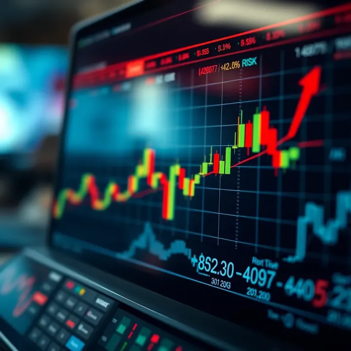 Martingale Strategy Progression in Binary Options Trading Chart illustrating the Martingale strategy progression in binary options trading with risk and reward levels