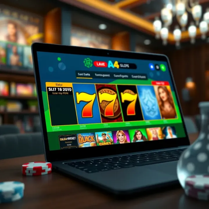 User-friendly online casino platform showcasing slot games with demo account options for risk-free gaming