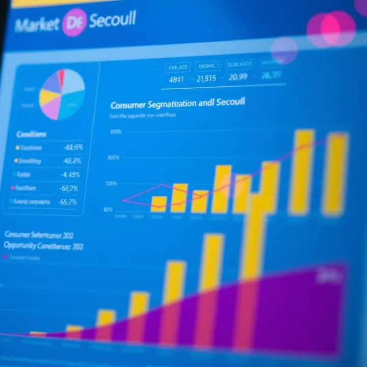 Chart illustrating consumer profile segmentation and opportunity assessment