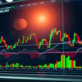 Chart displaying advanced price action patterns with highlighted key levels and trend lines