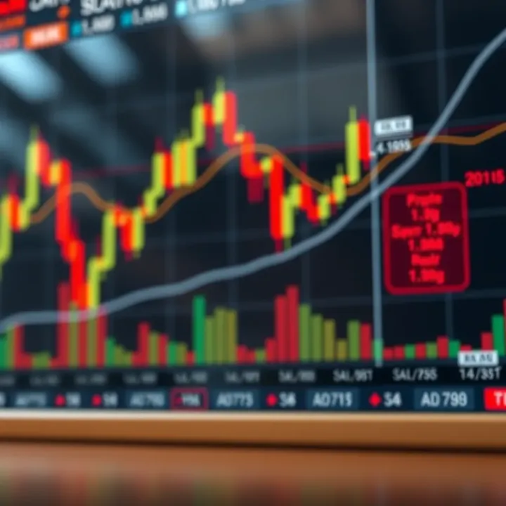 Chart showing a bullish engulfing pattern indicating a potential market reversal
