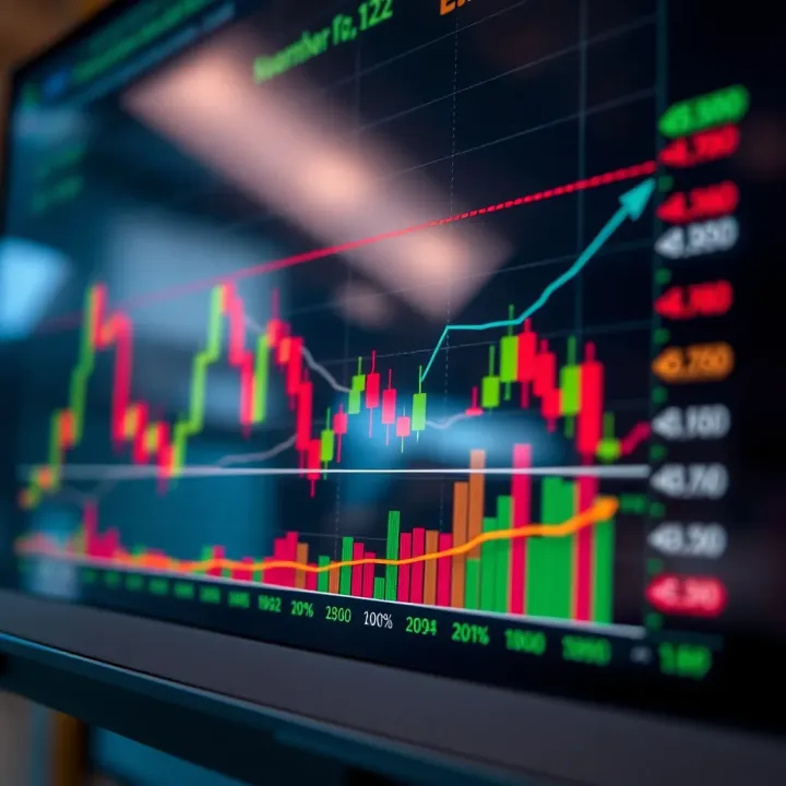 Integrating Risk Management with Price Action Strategies Graph illustrating risk management techniques combined with price action signals for trading decisions