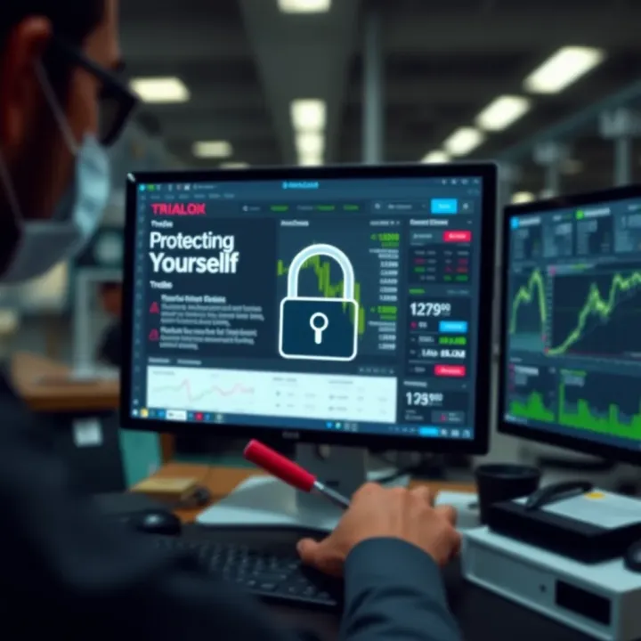 Protecting Yourself from Fraud in Binary Options Market Visual guide highlighting key protective measures against fraud in binary options market