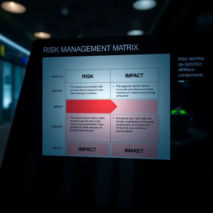 Como Montar uma Matriz de Gestão de Risco Eficiente