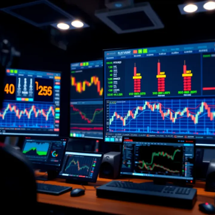 Virtual Trading Environment for Risk-Free Investment Practice Illustration of a virtual trading environment highlighting benefits of risk-free investment practice
